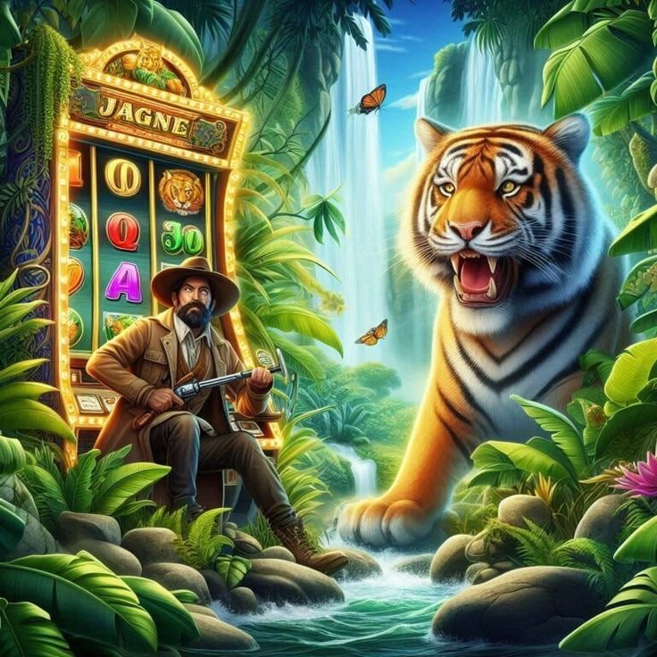 ফরচুন র্যাবিটের নীয়ন থিম দৃশ্য